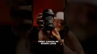 First ever Sigma for Canon #sigmacanon