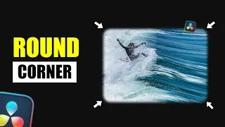 Make Round Corner With Soften Borders in Davinci Resolve | Full Tutorial |