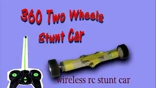 How To Make a Rc car(stuntcar)| Homemade rc car|wireless car