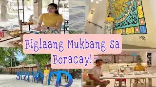 UNEXPECTED MUKBANG @ SEAWIND | LAST DAY IN BORACAY | RETURN FLIGHT TO MANILA | AngelieBrows