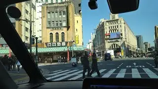 浅草からスカイツリーまでのドライブレコーダー映像
