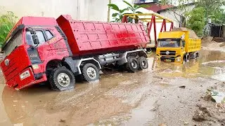 Ô Tô Tải Trung Quốc Tải Hàng Siêu Khỏe, Xe Tải Điều Khiển, Ô Tô Máy Xúc, Xe Đồ Chơi, Dump Truck