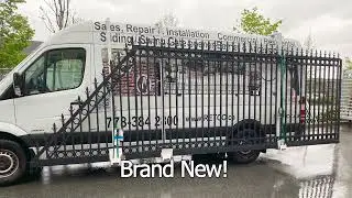 Cantilever Sliding Gate Installation Services in West Vancouver, BC Canada by Royal Gates/Electronic