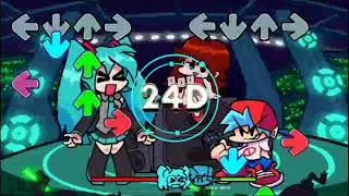 Friday Night Funkin Mods - Hatsune Miku Disappearance PERFECT (24D AUDIO)🎧  (Use Headphones)