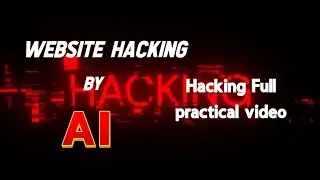 Free AI tool for website vulnerability scanner | Ai website for hacking | new ai tool for hacker