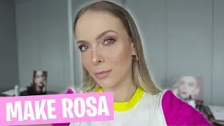 MAQUIAGEM ROSA, MUITO FÁCIL!