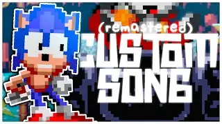 (Remastered) Friday Night Funkin' VS Dorkly Sonic Custom Song - Washed Up OST (Fanmade)