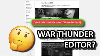 How To Download The Mission Editor For WAR THUNDER