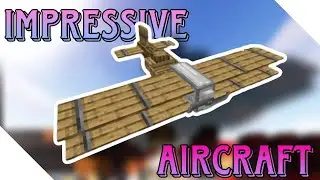 Нормальный и Быстрый обзор Майнкрафт мода Immersive Aircraft 1.16.5