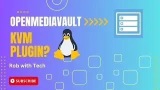 omv install and setup of KVM plugin