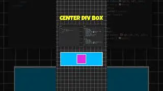 Center Div Box in CSS #css #css3 #viral #tech #shorts