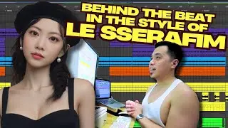 How I made this LE SSERAFIM style beat 'RHYTHM' (With Subtitles)