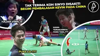 COACH HERRY EMOSI.!!! Tak Terima Marcus Disakiti, Ini Cara Kevin Tengil Hajar DUO TOWER CHINA LI LIU
