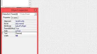 Delphi 7. Компоненттер_win32 statusBar компоненти