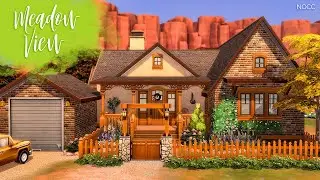 MEADOW VIEW NOCC Sims 4 || Speed Build || Simsbiosis