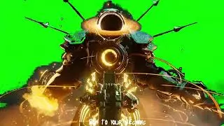 Prototype Of Sinister Clock Titan Green Screen