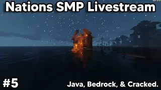 Join my New Public Minecraft SMP Cracked + Bedrock + Java 1.17 (Free to Join)