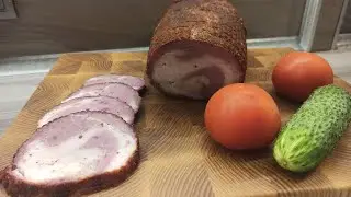 РУЛЕТ  из свинной пашины и куринной грудки💯%👍
