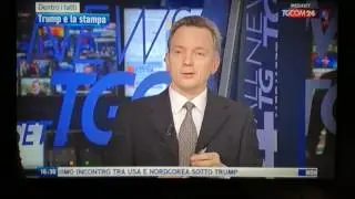 Mediaset TGCom24 - Dentro i fatti: Trump e la Stampa - Ospite in studio Evgeny Utkin