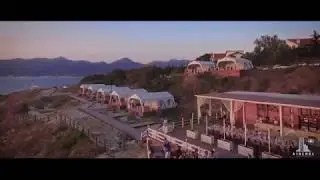 Scala Camping в Кабардинке. Аэросъемка в Геленджике и Краснодаре