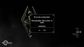 Skyrim Update Warning December 5, 2023