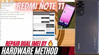 REDMI NOTE 11 REPAIR (spes) DUAL IMEI BY HARDWARE || Method 100% Working