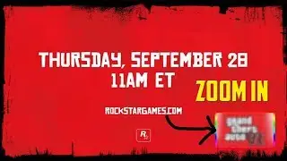 Red dead 2 reveal + easter egg [Reddead redemption 2 news: tomorrow's reveal] 28th of September 2017