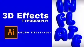 How to Create 3D Effects in Adobe Illustrator Tutorial 2025
