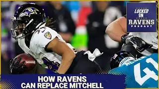 How Baltimore Ravens can replace Keaton Mitchell, survive his absence following season-ending injury