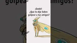 GODZILLA Y MOTHRA, LOS NOVIOOOOOS #godzilla #godzillavskong #monsterverse #fanart #comicdub