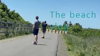 Chill beach vlog (lol i got hurt)
