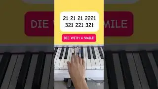 Die With A Smile Full Piano Tutorial on 
