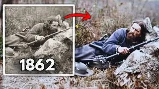 Civil War Brought to Life: Haunting Photos Reawakened After 160 Years