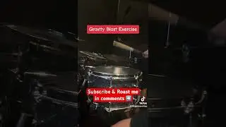 Gravity blasts exercise #doublebass #drummer #blastbeats #meshuggah #jayweinberg #alexterrible #drum