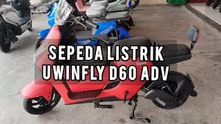 Sporty Design Display First in Indonesia U-Winfly D60 ADV Electric Bike | Features & Specifications