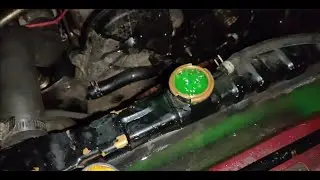 1989 Isuzu Trooper Project - Part 0 - Coolant leak bubble test