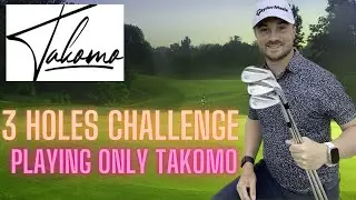 3 holes Takomo irons and wedges only