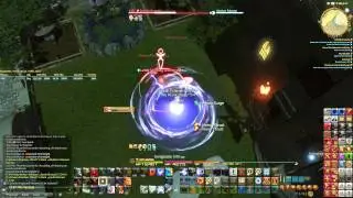 [FFXIV:HW 3.05] Dragoon ilvl186 Rotation 1141 DPS 3m Parse | with Pot | no food