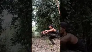 Commando style 😎 #legworkout 🔥: #power #armynagar #youtubeshorts