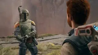 Boba Fett Cameo Scene | Star Wars Jedi Survivor