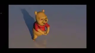 Winnie the Pooh dances to the NFL theme