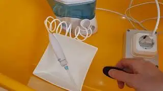 Ирригатор. Процесс порционной подачи воды ( струи ). Контроль струи.