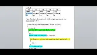Sorting Objects