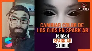 SPARK AR STUDIO Tutorial ✨| BLACK EYE FILTER | Dark Eyes Effect