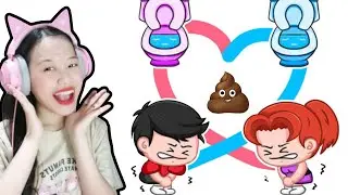 Mereka Berak Bareng?! [Draw to Pee]