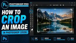 How to Crop an Image in Photoshop | Beginner Tutorial (2026)