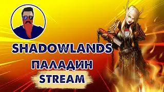 WoW Shadowlands 9.0.5 Паладин Стрим впервые на стороне света