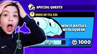 Legendary Squeak 1000 Token Quest - Brawl Stars