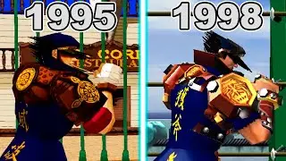 Fighting Vipers Game Evolution (1995 - 1998)