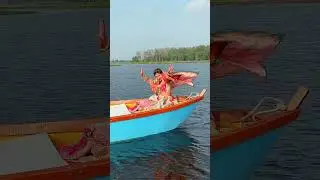 Painting Naav se girane hi wali thi 🫣 | Navratri Special 😍 #shorts #artistshikhasharma